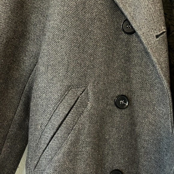 & OTHER STORIES Double Breasted Bouclé Coat - Picture 6 of 11